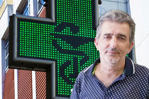 O Γιάννης Τσικανδηλάκης στον Φαρμακευτικό Σύλλογο Ηρακλείου