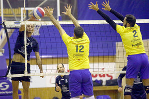 Στιγμιότυπο από το παιχνίδι των ανδρών ανάμεσα στον Ηρόδοτο και τον Ν. ΟΠΕΡ