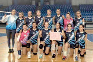 H γυναικεία ομάδα βόλεϊ του Πήγασου