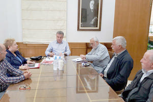 προγραμματική σύμβαση για την υλοποίηση του έργου «Εργασίες συντήρησης του δίκλιτου ναού Αγίου Γεωργίου και Μεταμόρφωσης του Σωτήρα στον οικισμό Πυργού υπέγραψε ο περιφερειάρχης Κρήτης Σταύρος Αρναουτάκης