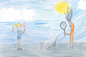 έργα ζωγραφικής στον 10ο Πανελλήνιο Μαθητικό Συνέδριο «Παιδεία για έναν Κόσμο χωρίς Κάπνισμα»