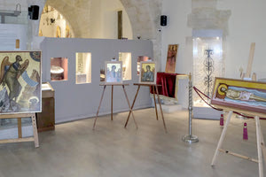 η έκθεση αγιογραφίας του Γιώργου Χειρακάκη