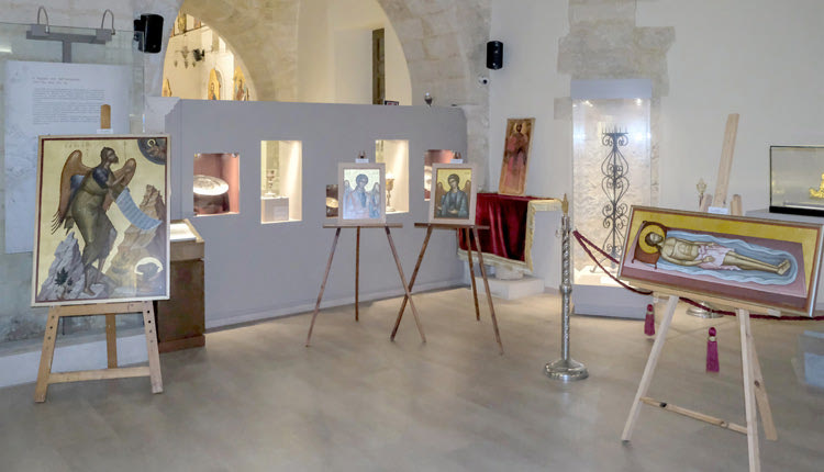 η έκθεση αγιογραφίας του Γιώργου Χειρακάκη