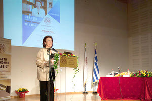 Η καθηγήτρια του Τμήματος Προσχολικής Εκπαίδευσης του Πανεπιστημίου Κρήτης, κ. Ευφημία Τάφα