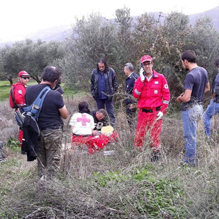 κλιμάκιο της ΕΜΑΚ στην αναζήτηση της ηλικιωμένης