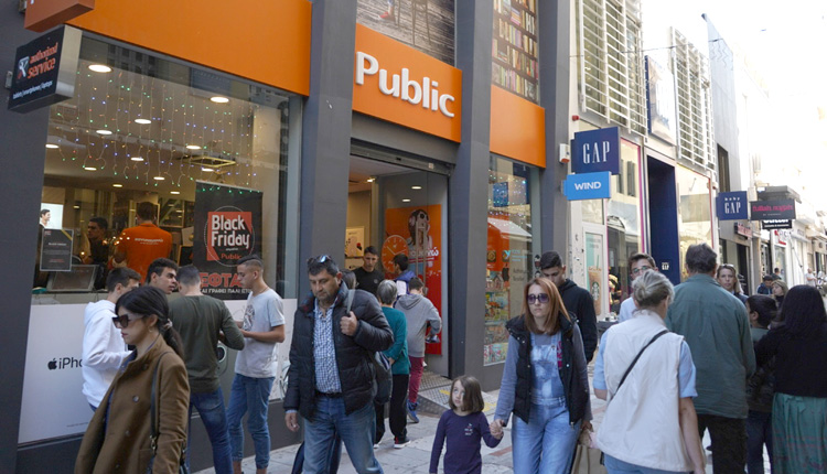 Black Friday στην αγορά του Ηρακλείου