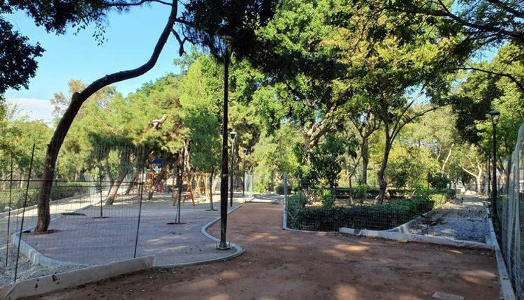 Σε χρήση το πρώτο μικρό τμήμα του Πάρκου Γεωργιάδη