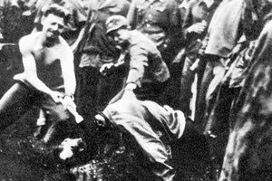 Αποκεφαλισμός πατριώτη από τα γερμανικά στρατεύματα κατοχής