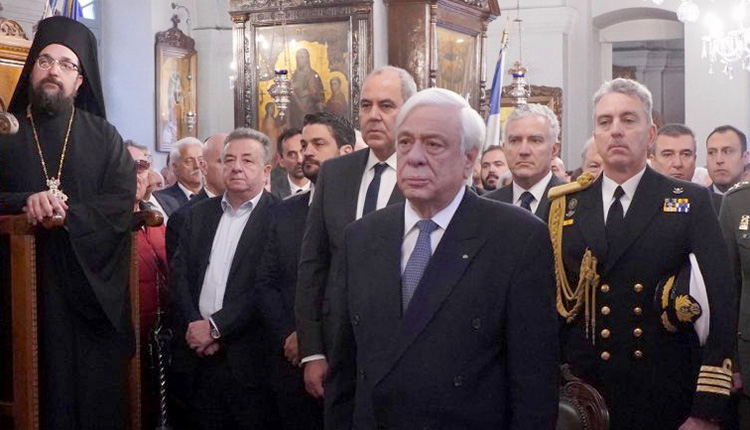 Ο Πρόεδρος της Δημοκρατίας και ο πρόεδρος της Βουλής στα Χανιά