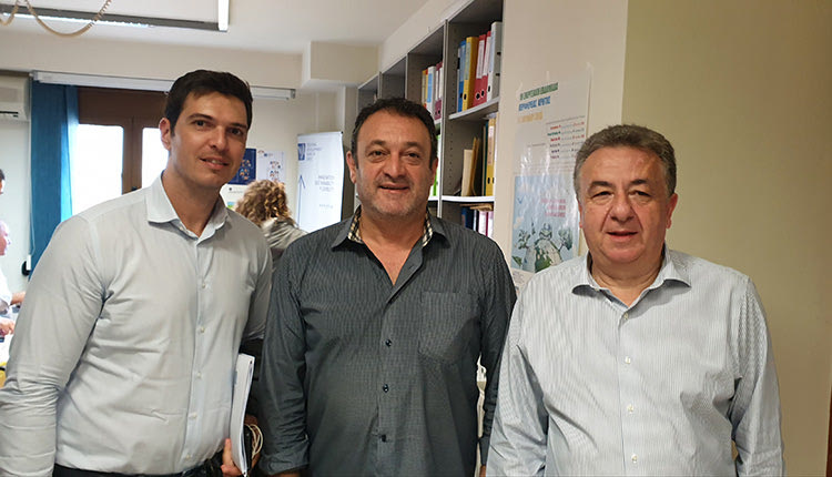 Οι κ.κ. Μαρκογιαννάκης, Βοργιάς και Αρναουτάκης