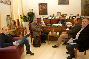 Συνάντηση των εμπλεκόμενων δημάρχων για το Κέντρο Διαλογής Απορριμμάτων