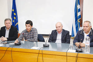 H σύσκεψη που συγκάλεσε το Τμήμα Μεταποίησης του Επιμελητηρίου Ηρακλείου με θέμα τις εξελίξεις σχετικά με την υποβάθμιση της ποιότητας του κρητικού ελαιόλαδου.