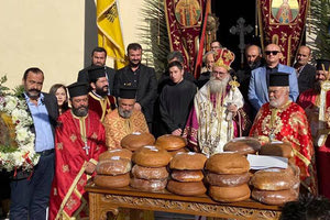 Την πολιούχο τους γιόρτασαν χθες στην Αγία Βαρβάρα.