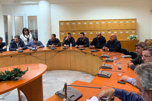 Από τη σύσκεψη στο Μαλεβίζι