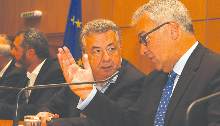 Ο υπουργός Αγροτικής Ανάπτυξης Μάκης Βορίδης στο πλαίσιο της επίσκεψης του στην Κρήτη