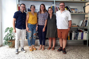 Η ομάδα του Get Hired “Get Hired Team” και η κα Αριστέα Χουρδάκη, υποπρόξενος της βρετανικής Πρεσβείας.