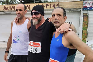 17ος Μινωικός Άθλος που διοργάνωσαν από κοινού ο Σύλλογος Μαραθωνοδρόμων Κρήτης με τον νεοσύστατο Σύλλογο Δρομέων Υγείας Μεγαλόνησος