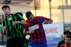 Στιγμιότυπο απο το ματς Κεραυνός - Μαραθώνας