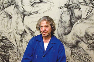 Ο ζωγράφος, κ. Στρατής Αθηναίος