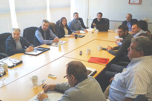 Aπό τη σύσκεψη που έγινε στο Παγκρήτιο στάδιο