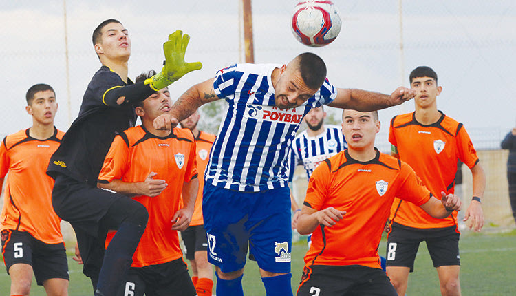 Φάση από το ματς Ν. Ηροδότου-Ρούβας