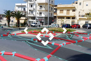 Εφαρμογή επαυξημένης πραγματικότητας που δείχνει το υπόγειο δίκτυο ύδρευσης στο κινητό