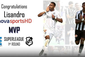 Καλύτερος ποδοσφαιριστής του α΄ γύρου αναδείχθηκε από τους αρχηγούς των ομάδων της Σούπερ Λίγκα στην σχετική ψηφοφορία ο Λισάντρο Σεμέντο του ΟΦΗ.