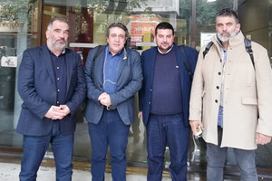 συνάντηση που είχε το διοικητικό συμβούλιο της Ένωσης και ο βουλευτής Ν.Ηγουμενίδης με τα στελέχη της Ανεξάρτητης Αρχής Δημοσίων Εσόδων.   