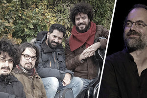 Σωκράτης Σινόπουλος σε σύμπραξη με το Evenos Ensemble