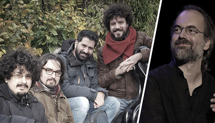 Σωκράτης Σινόπουλος σε σύμπραξη με το Evenos Ensemble