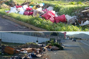 φωτογραφίες ντροπή για το το πρόβλημα των σκουπιδιών του Ηρακλείου