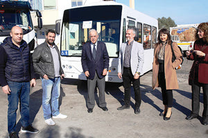 Στο αμαξοστάσιο του Δήμου το πρώτο ηλεκτροκίνητο λεωφορείο