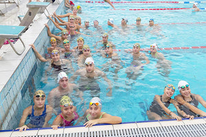 Στη διασυλλογική ημερίδα αγωνιστικών κατηγοριών που διοργάνωσε ο Ωρίωνας, τα Δελφίνια συμμετείχαν με 29 κολυμβητές και κολυμβήτριες.