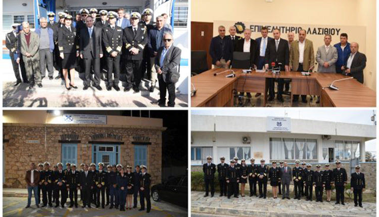 Επίσκεψη στις λιμενικές Αρχές του νομού Λασιθίου πραγματοποίησε ο υπουργός Ναυτιλίας κ.Γιάννης Πλακιωτάκης