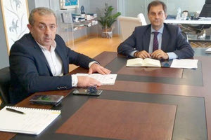 Από τη συνάντηση Βαρδάκη και Κόνσολα.