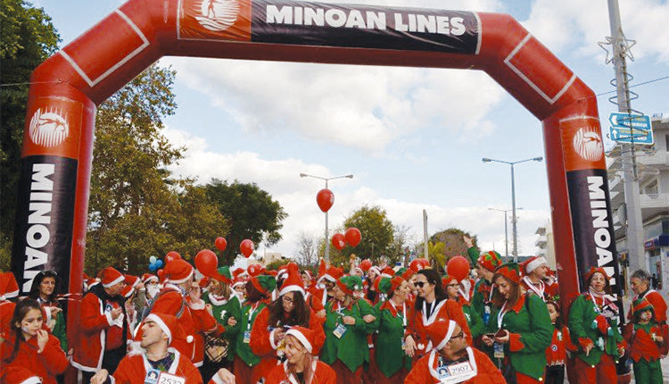 Χιλιάδες Άγιοι Βασίληδες  στο Santa Run