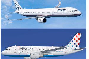 Ενδιαφέρον της Aegean για την Croatia Airlines