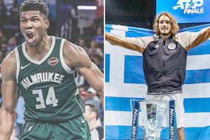 AIP: Αντετοκούνμπο και  Τσιτσιπάς στους 20  κορυφαίους αθλητές