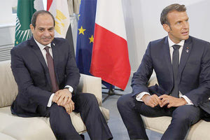 Μακρόν- Σίσι κατά Τουρκίας