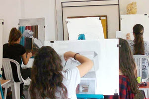 έκθεση των μαθητών του εργαστηρίου Κουμάνταρου - Γιατράκη