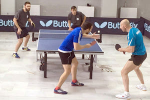 ΠΙΝΓΚ-ΠΟΝΓΚ: Φάση από το παιχνίδι του “Ηράκλειο”