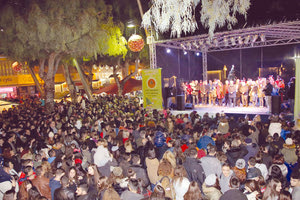 εκδηλώσεις του Χριστουγεννιάτικου Κάστρου στην πλατεία Ελευθερίας