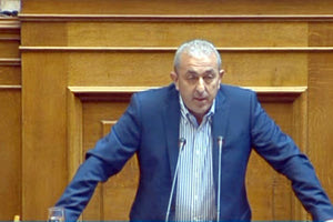 ο βουλευτής ΣΥΡΙΖΑ Ηρακλείου Σωκράτης Βαρδάκης