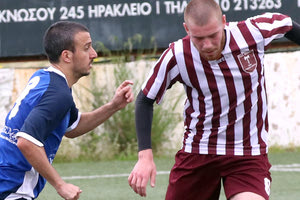 Φάση από την νίκη της Μινωικής στο παιχνίδι με τις Μοίρες