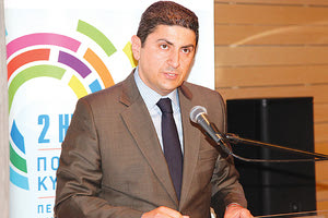 Ο υφυπουργός Αθλητισμού Λευτέρης Αυγενάκης