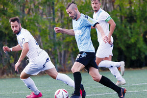 από το ματς Πόρου με τον ΑΟΑΝ