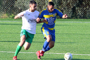 Φάση από το ματς Θέρισσος-Δίας στο Κύπελλο ΕΠΣΗ