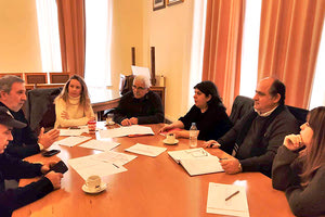 H σύσκεψη που είχαν οι αρμόδιοι αντιδήμαρχοι με κλιμάκιο των ΚΤΥΠ