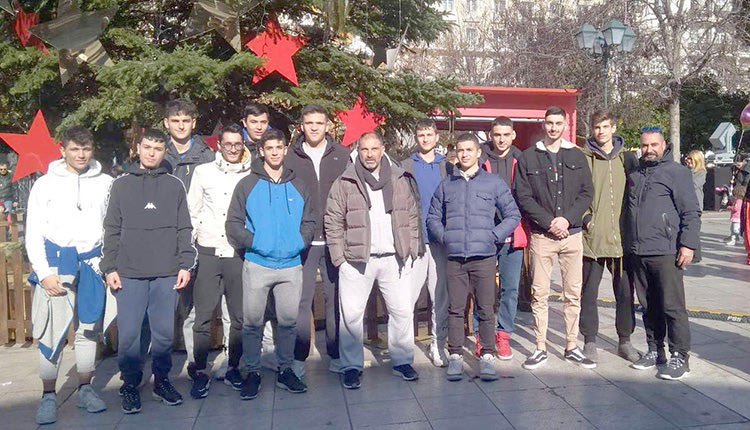 Η εφηβική ομάδα μπάσκετ του “ΗΡΑΚΛΕΙΟ” ΟΑΑ