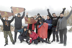 χειμερινή δράση στο χωριό Φουρφουράς από την 2η & 3η Κοινότητα Ανιχνευτών Ηρακλείου και την 1η Κοινότητα Ανιχνευτών Αγίου Νικολάου